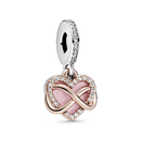 Charm Rose- Pingente de Prata exclusivo