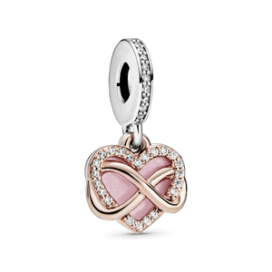 Charm Rose- Pingente de Prata exclusivo