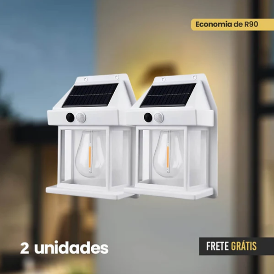 Refletor Solar inteligente Ecolux- Carregamento Solar