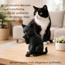 🏡 Deixe Seu Espaço Mais Aconchegante e Elegante com a Escultura Cat Trezzi.oficial