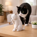 🏡 Deixe Seu Espaço Mais Aconchegante e Elegante com a Escultura Cat Trezzi.oficial