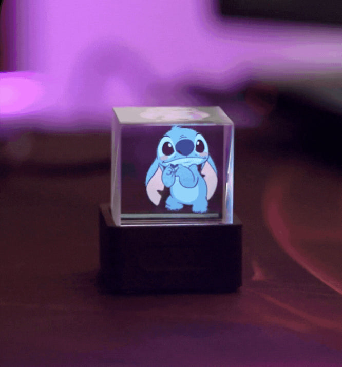 Cubo Holográfico charmed love Love 3D- Surpreenda uma pessoa Especial