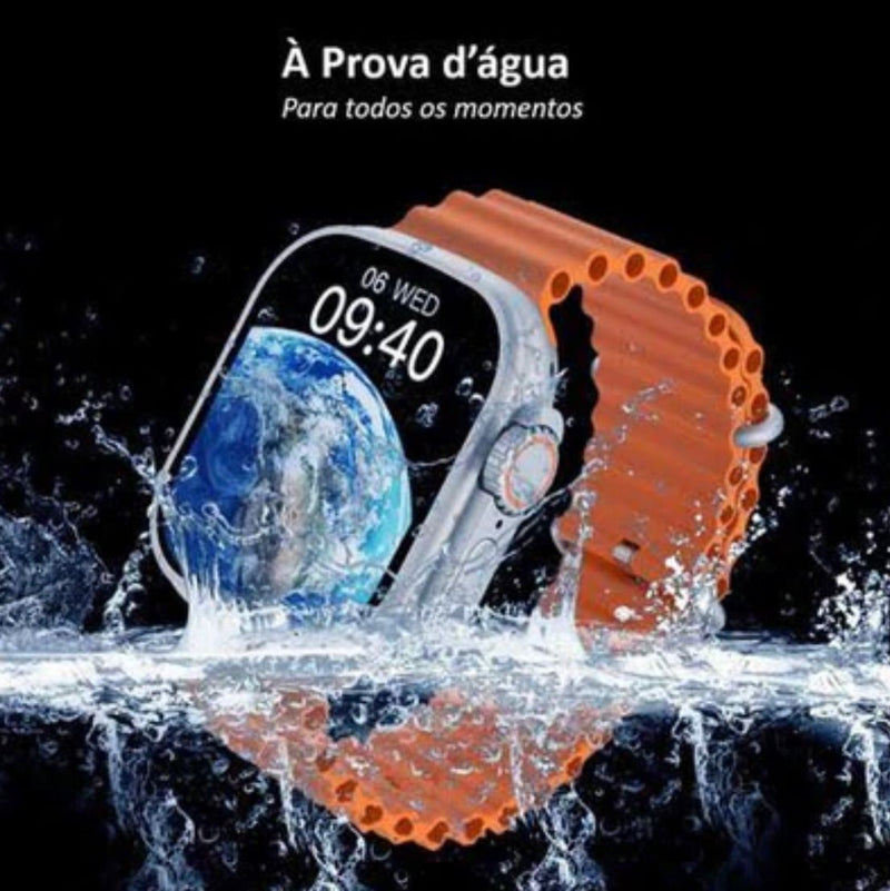 Smartwatch Horizon 4g Amoled 49mm Wifi 2ram 16gb warzone| Câmera integrada, play Store, Chip, NFC, aprova de água