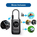Mini Compressor Calibrador Ar Digital Portátil Trezzi Recarregável