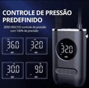 Mini Compressor Calibrador Ar Digital Portátil Trezzi Recarregável