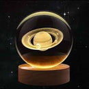 Traga o Universo para Dentro da Sua Casa — Luminária Saturno Cristal